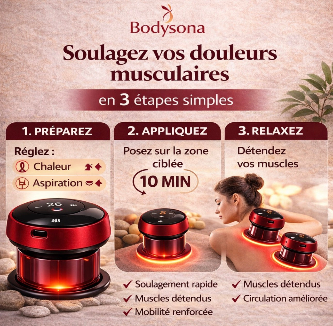 Ventouse intelligente-Bodysona